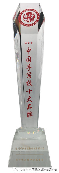 液晶手寫板十大品牌獎(jiǎng)杯